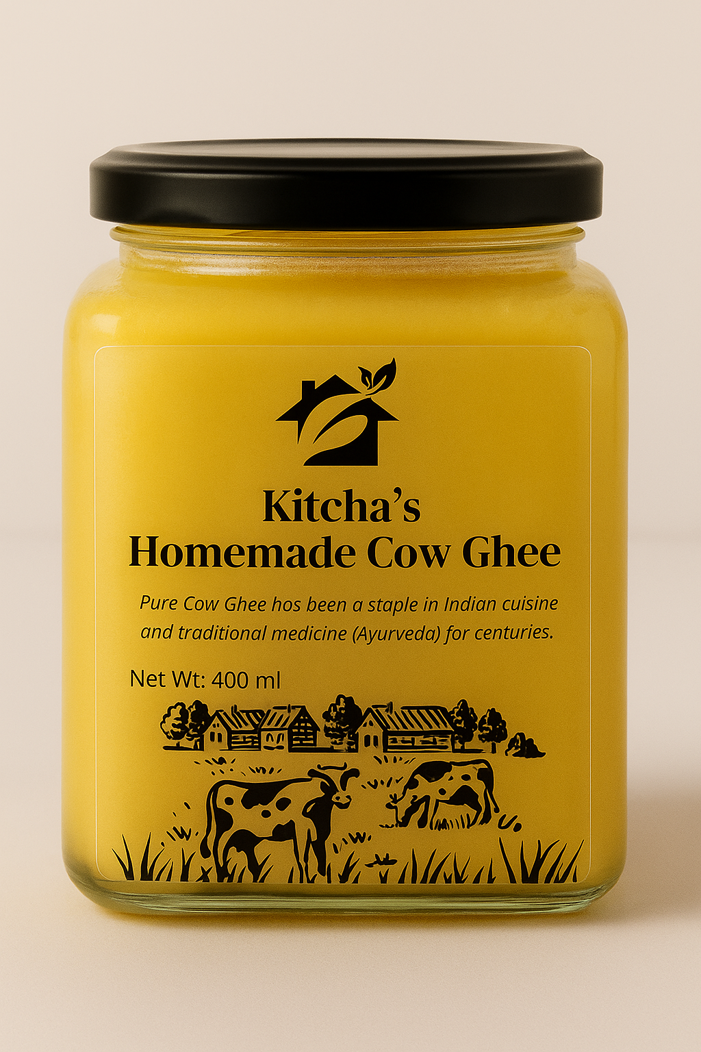 Pure Homemade Cow Ghee